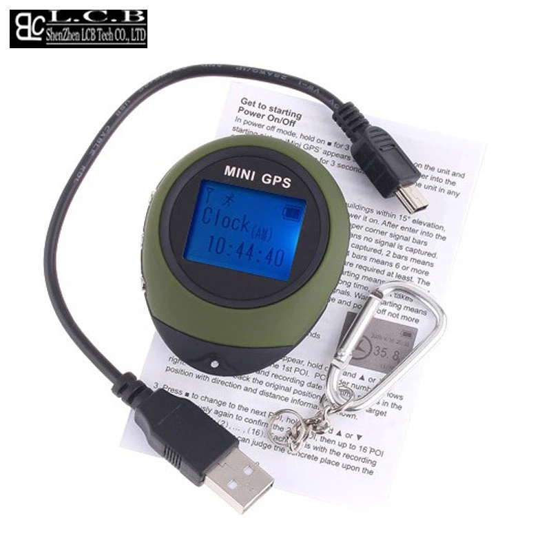 GPS Tracker Mini Handheld Gps Watch Tracker for Outdoor Spor