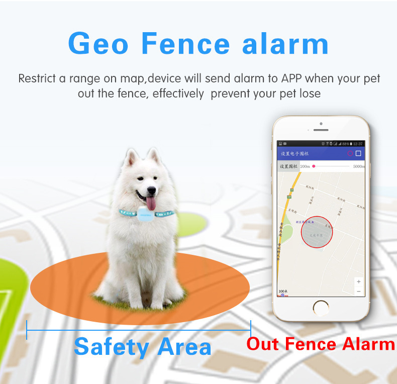 Wholesale GPS Locator Pet Tracker Pet GPS Tracker Electronic Fence