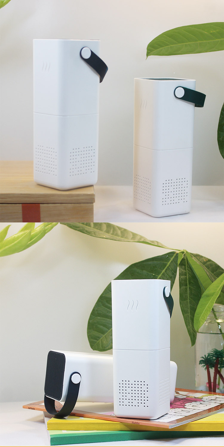 New Car Air Purifier Household USB Photocatalyst Anion Generator Deodorizer Creative Customization