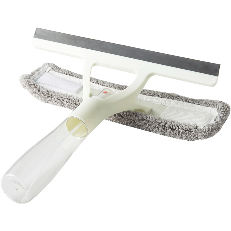 Multifunctional Household Water Spray Double-Sided Glass Wiper Car Toilet Bathroom Cleaning Wiper