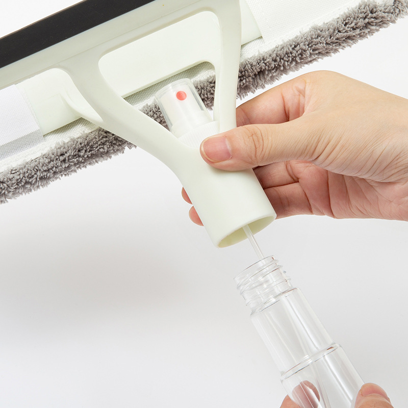 Multifunctional Household Water Spray Double-Sided Glass Wiper Car Toilet Bathroom Cleaning Wiper