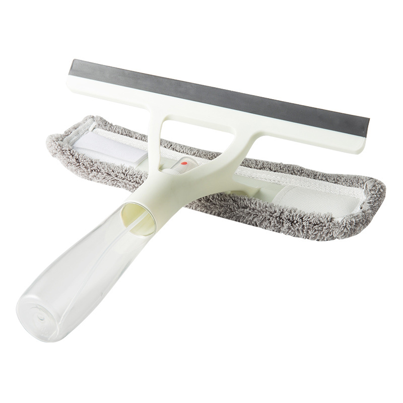 Multifunctional Household Water Spray Double-Sided Glass Wiper Car Toilet Bathroom Cleaning Wiper