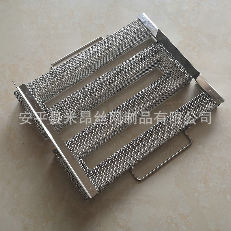 Steel Cold Smoke Machine Bacon Smoked Cheese Barbecue Smoked Tray Cold Smoke Generator Square Stainless Steel Bakeware