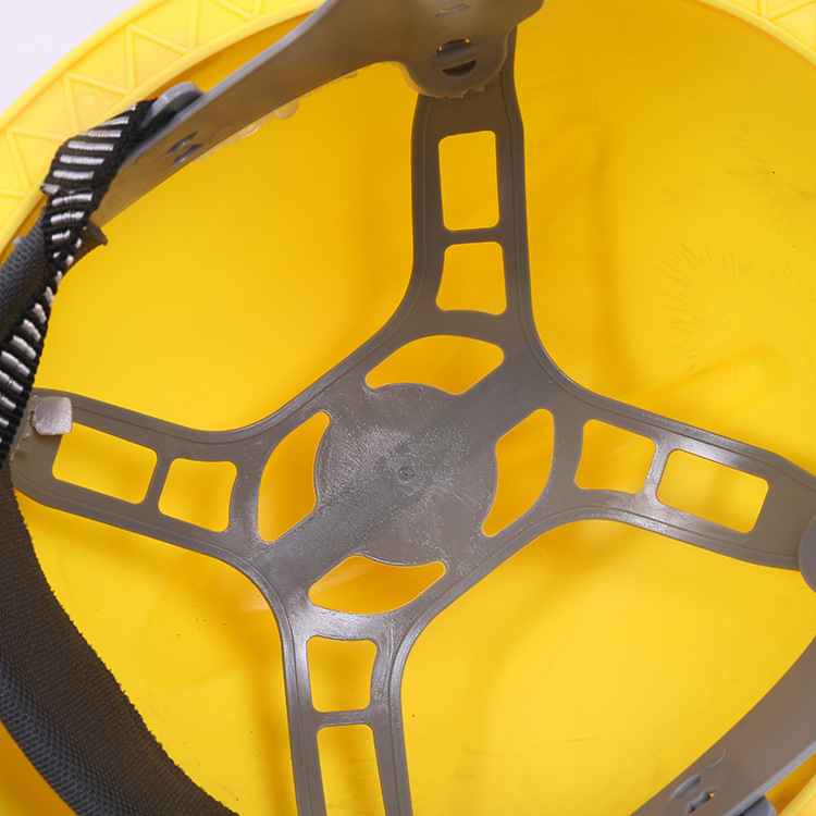 New Wholesale Construction Site Helmet Construction Helmet Anti-Smashing Labor Insurance Hat Factory Direct Sales
