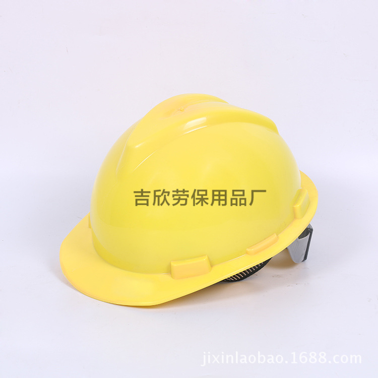 New Wholesale Construction Site Helmet Construction Helmet Anti-Smashing Labor Insurance Hat Factory Direct Sales