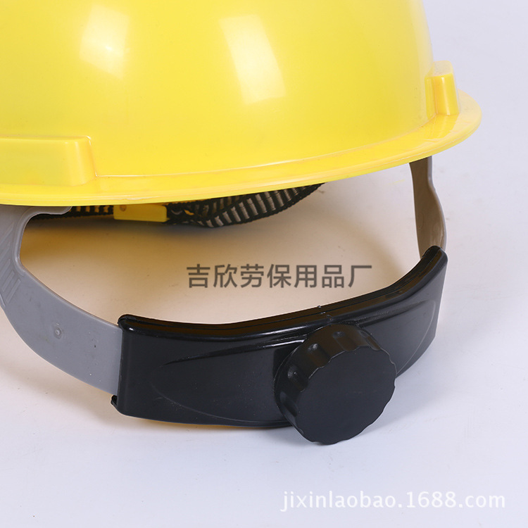 New Wholesale Construction Site Helmet Construction Helmet Anti-Smashing Labor Insurance Hat Factory Direct Sales