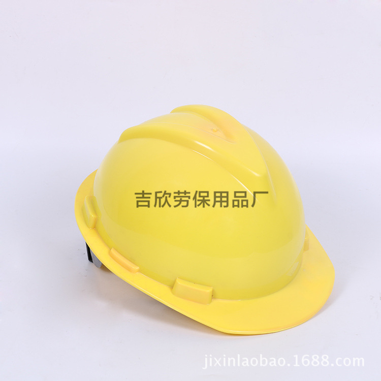 New Wholesale Construction Site Helmet Construction Helmet Anti-Smashing Labor Insurance Hat Factory Direct Sales