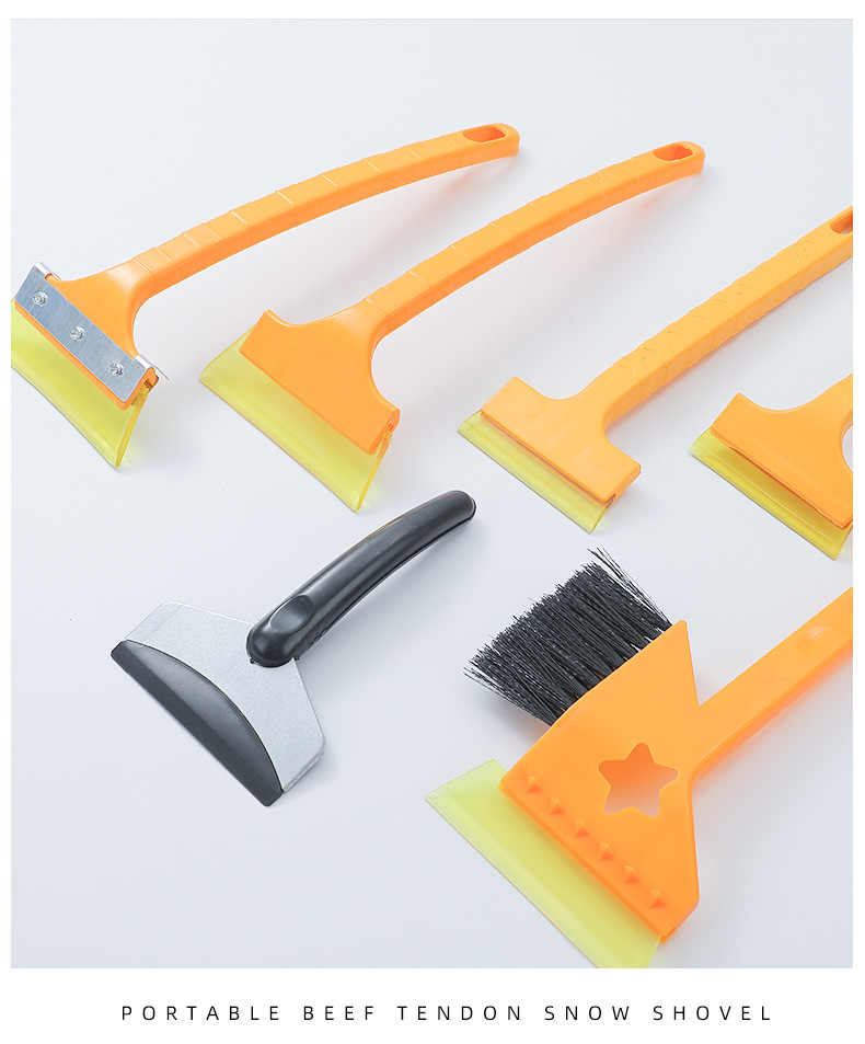 Car Removal Winter Snow Shovel Snow Brush Car Glass Wiper Skis Winter Car Supplies Snow Removal Tool Big Oxford Winter Snow Shovel