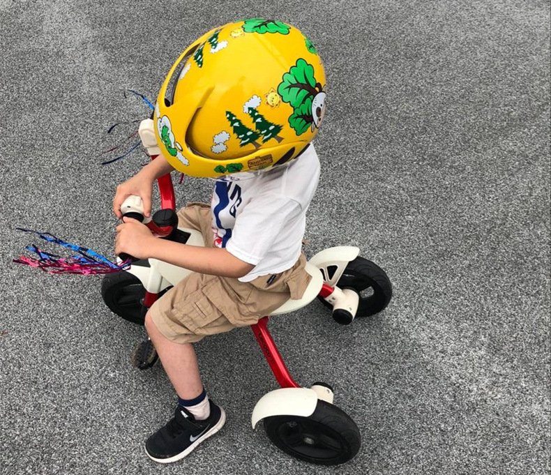 Cross-Border AHP Four Seasons Children's Helmet Boy Girl's Helmet Electric Scooter Harley 