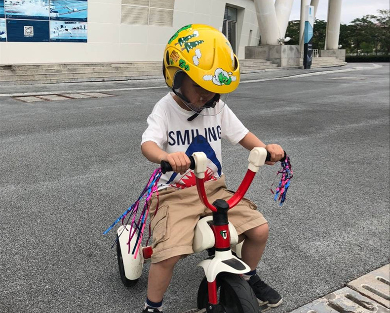 Cross-Border AHP Four Seasons Children's Helmet Boy Girl's Helmet Electric Scooter Harley 