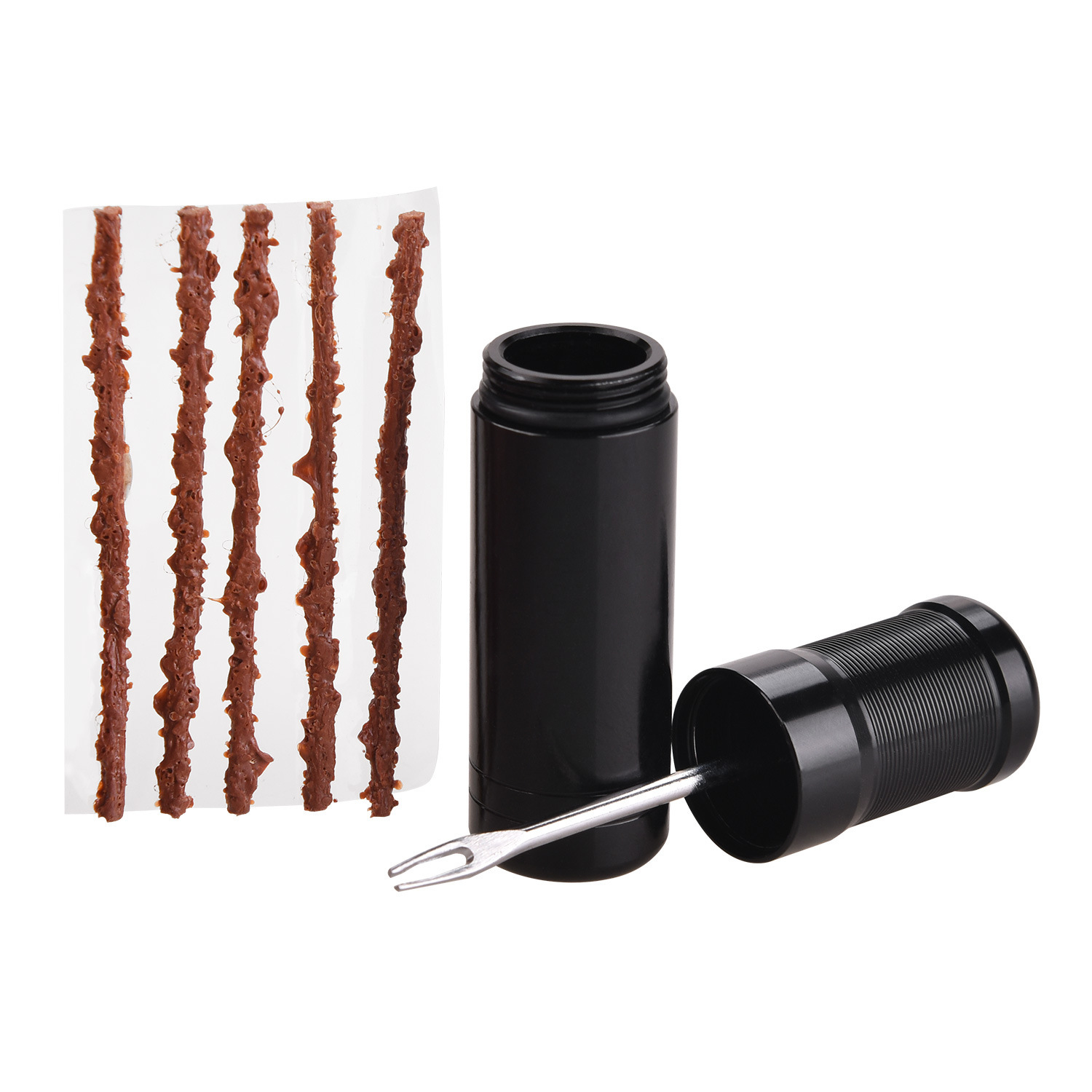 Bicycle Repair Tool Fork Drill Vacuum Tire Repair Portable Emergency Tire Repair Strip