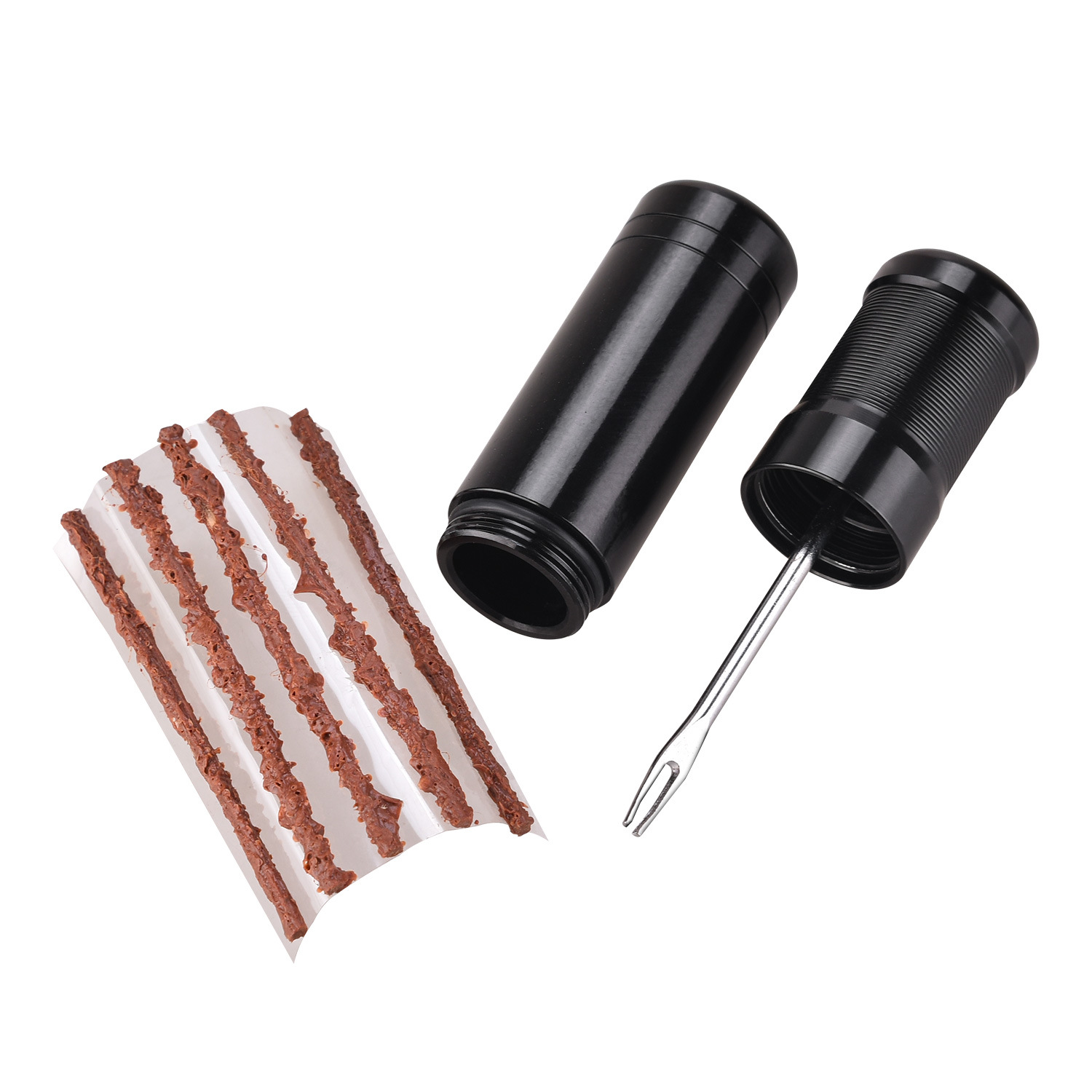 Bicycle Repair Tool Fork Drill Vacuum Tire Repair Portable Emergency Tire Repair Strip