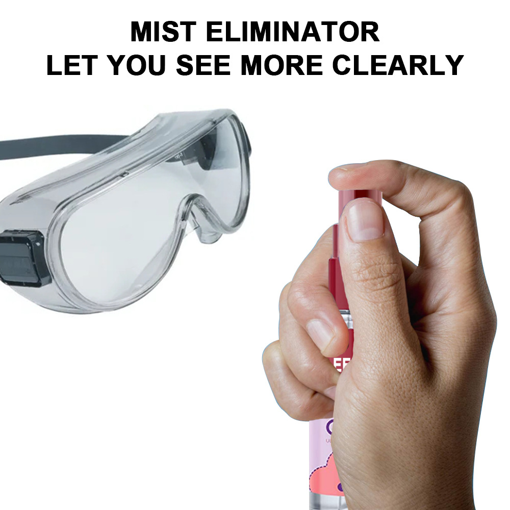 Motor Front Windshield Maintenance Water Repellent Mirror Glasses Defogging Spray