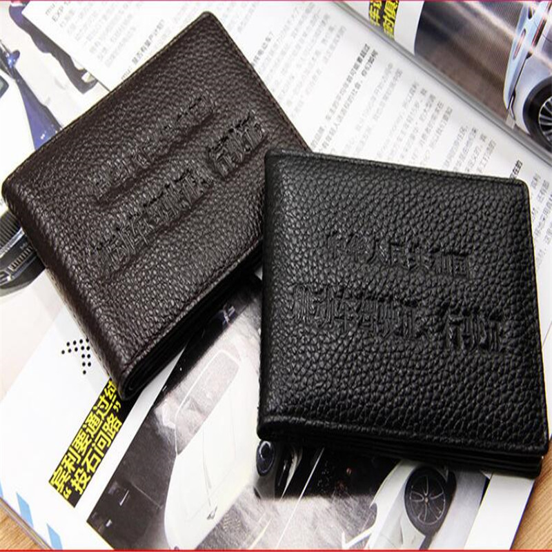 Leather Driving License Leather Cover First Layer Cowhide Motor Vehicle Driving License Driving License Cover Card Cover Document Bag
