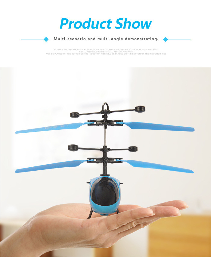 Mini UAV Ease of Use Mode Induction UAV Helicopter New Motor Protection System