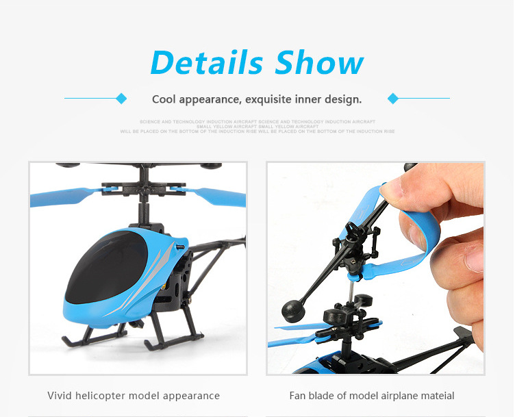 Mini UAV Ease of Use Mode Induction UAV Helicopter New Motor Protection System