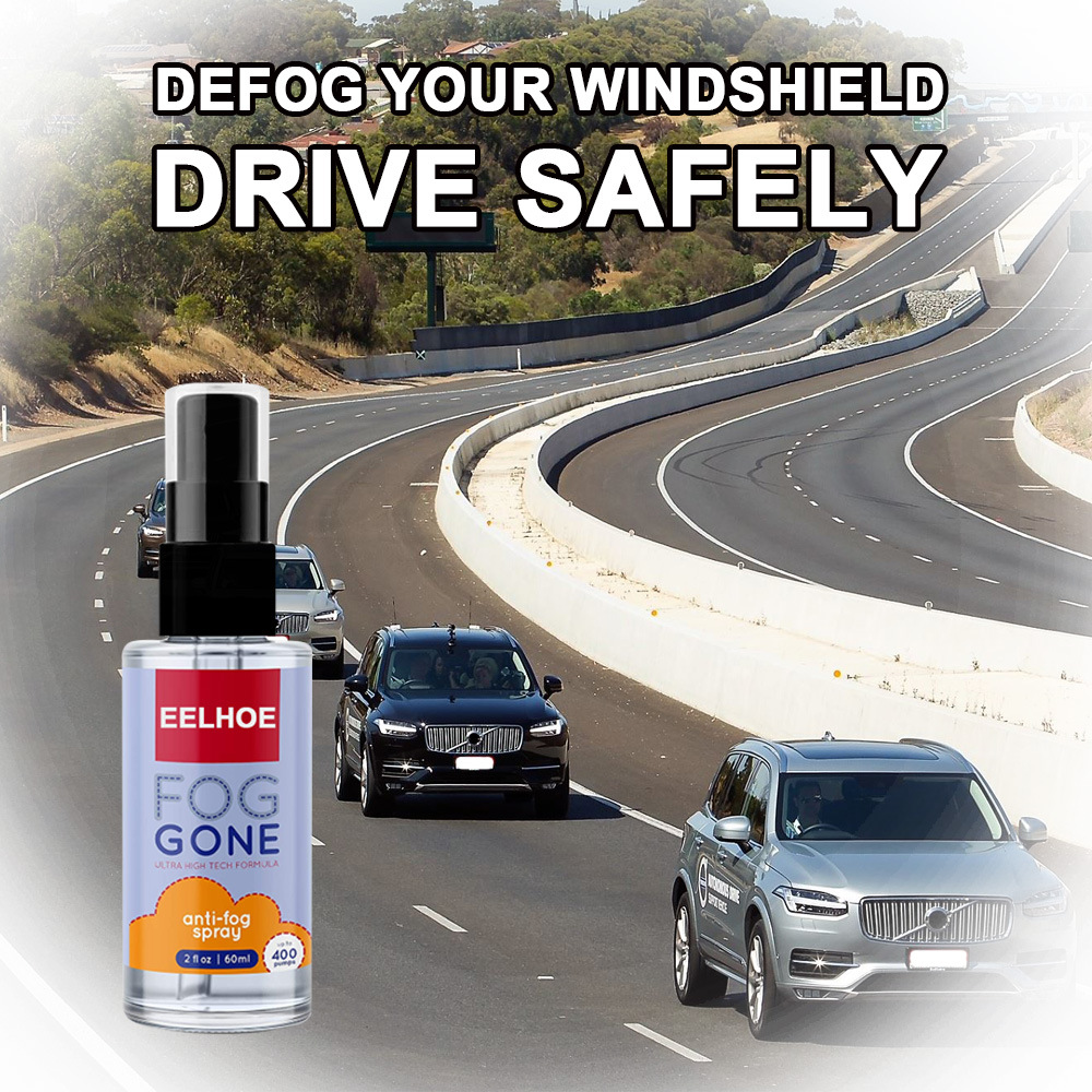 Motor Front Windshield Maintenance Water Repellent Mirror Glasses Defogging Spray