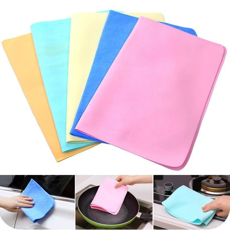 Factory Wholesale PVA Buckskin Cloth Suction Car Wiper Car Wash Towel Suede Towel Pet Deerskin Towel Large Thickened