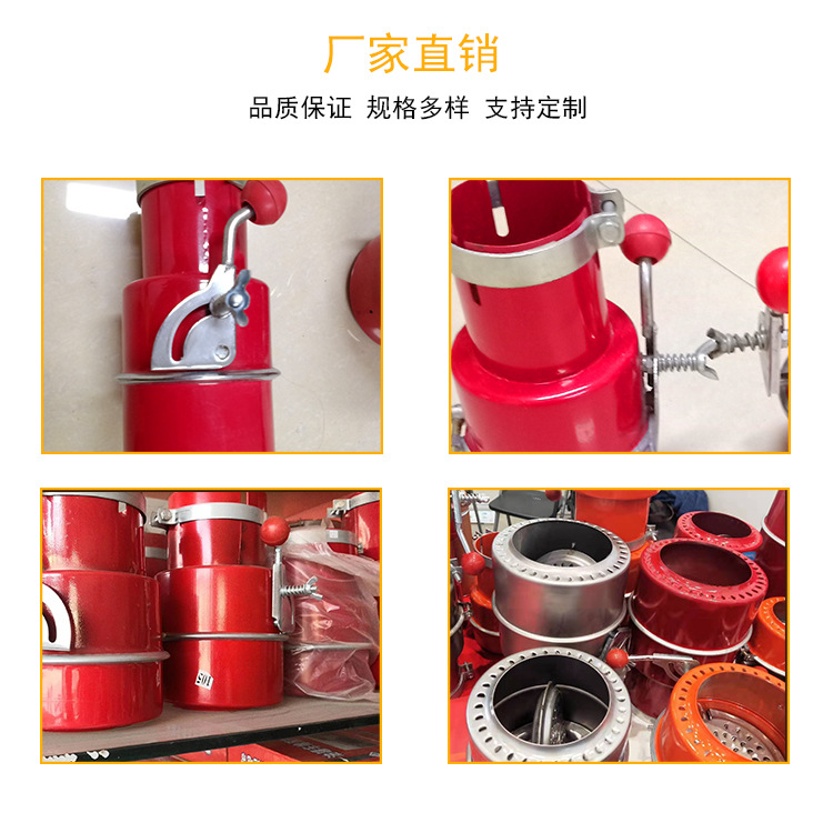 Rubber Bo Two-Color In Black And Red Spiral Flash Hider Forklift Special Pipe End Flame Arrester Car Exhaust Pipe Spark Extinguisher