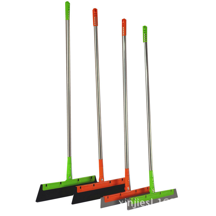 Xinjie Dust-Free Scraper Sweep Car Glass Wiper Broom Set Wholesale Household Cleaning Equipment Wooden Floor Wiper Blade