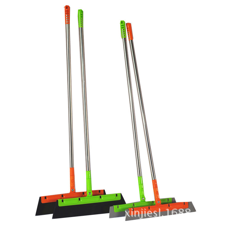 Xinjie Dust-Free Scraper Sweep Car Glass Wiper Broom Set Wholesale Household Cleaning Equipment Wooden Floor Wiper Blade