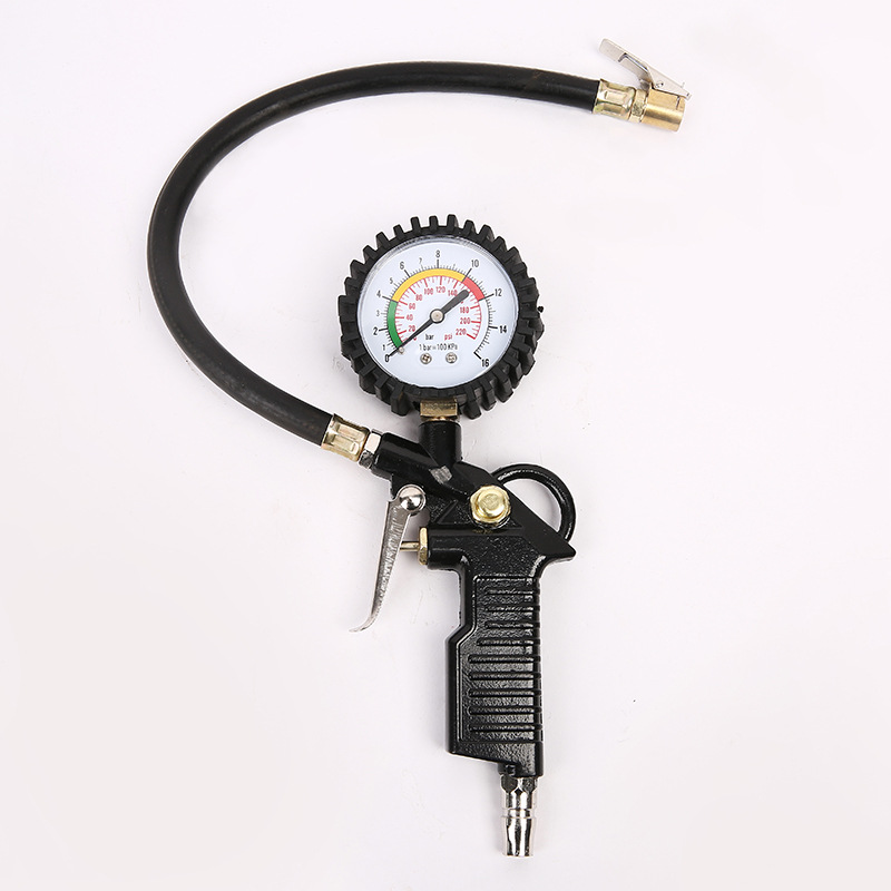 Tire Inflator Digital Tire Pressure Gun Tire Pressure Gauge Car Tire Gauge High Precision Detection Tire Pressure