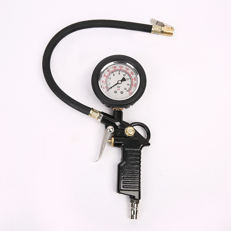 Tire Inflator Digital Tire Pressure Gun Tire Pressure Gauge Car Tire Gauge High Precision Detection Tire Pressure