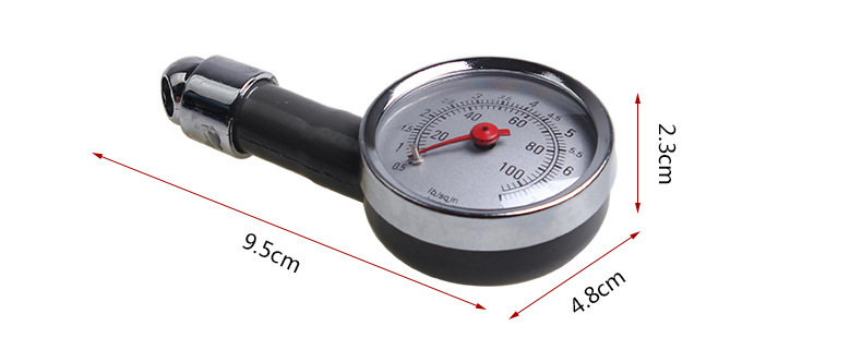 High Precision Tire Pressure Gauge Car Boxed Tire Pressure Gauge Metal Tire Pressure Gauge Tire Deflation Barometer Barometer