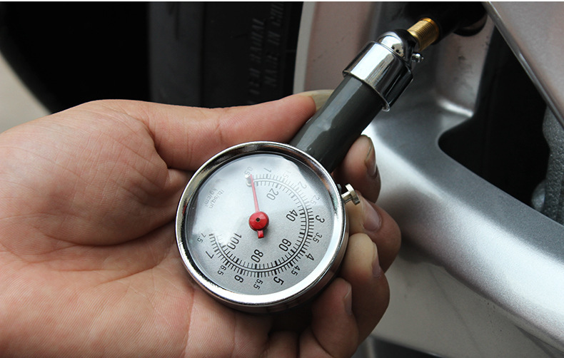 High Precision Tire Pressure Gauge Car Boxed Tire Pressure Gauge Metal Tire Pressure Gauge Tire Deflation Barometer Barometer