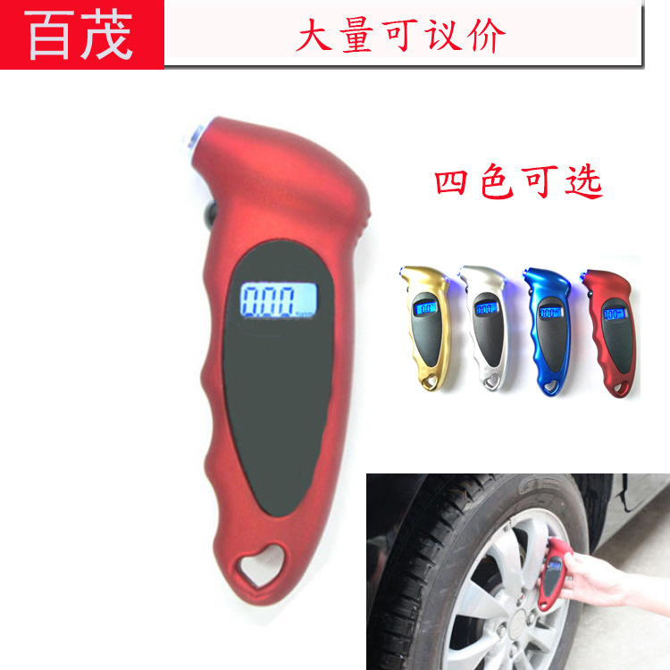 Tire Pressure Gauge Tire Pressure Monitoring with Light Digital Display Tire Pressure Gauge Car Tire Pressure Gauge