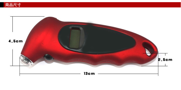 Tire Pressure Gauge Tire Pressure Monitoring with Light Digital Display Tire Pressure Gauge Car Tire Pressure Gauge