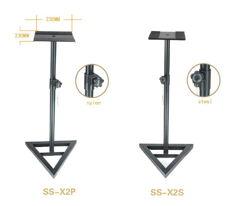 Floor Loudspeaker Box Support Monitor Loudspeaker Box Rack Large Tray Triangle Bottom Reinforced Thickened Audio Frame