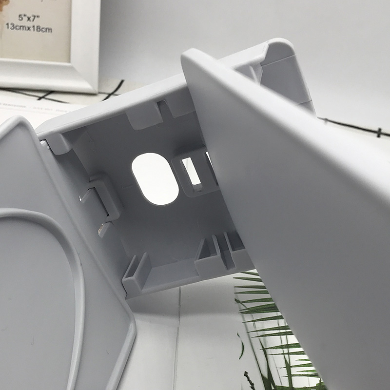  Plastic Double-Layer Integrated Shoe Support Adjustable Removable Shoe Rack Shoe Cabinet Finishing