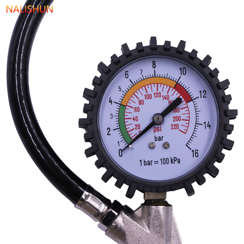 Tire Pressure Gauge Barometer High Precision with Inflatable Car Tire Pressure Monitor Digital Display Tire Pressure Gauge Inflation Inflating Gun
