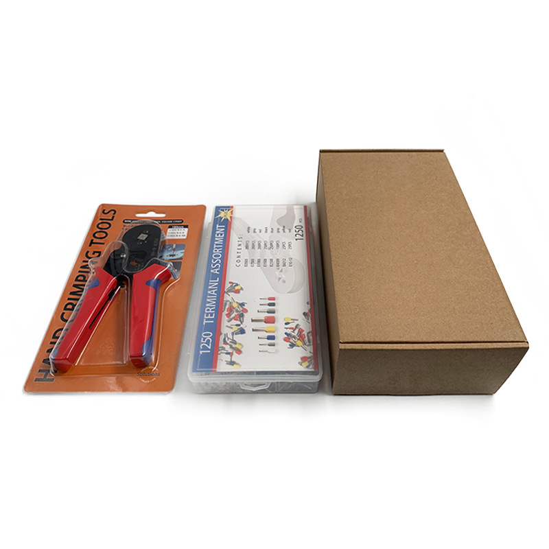 Factory Wholesale Hsc8 6-4a Tubular Terminal Press Pinchers Set Multifunctional Cold Compression Pincers Wire Crimper