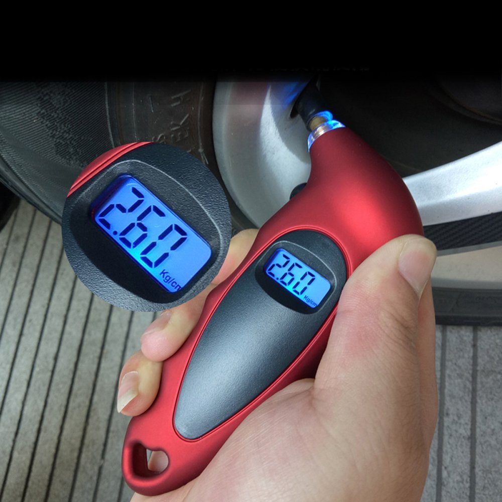 Gauge Car HighPrecision Tire Digital Tire Pressure Gauge Digital Tire Pressure Gauge Multifunctional Tire Pressure Gauge