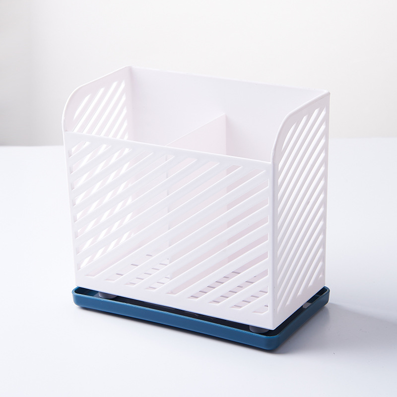 Chopsticks Basket Storage Rack Kitchen Chopsticks Box Storage Box Household Chopstick Canister Draining Rack Wall Hanging Chopsticks Shelf Support
