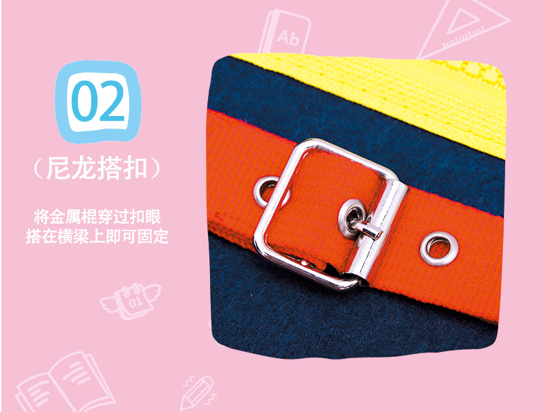 Montessori Clothing Handbag Teaching Aids Busy Board 0.21 Storage Children's Educational Fine Motor Training Kindergarten Toys