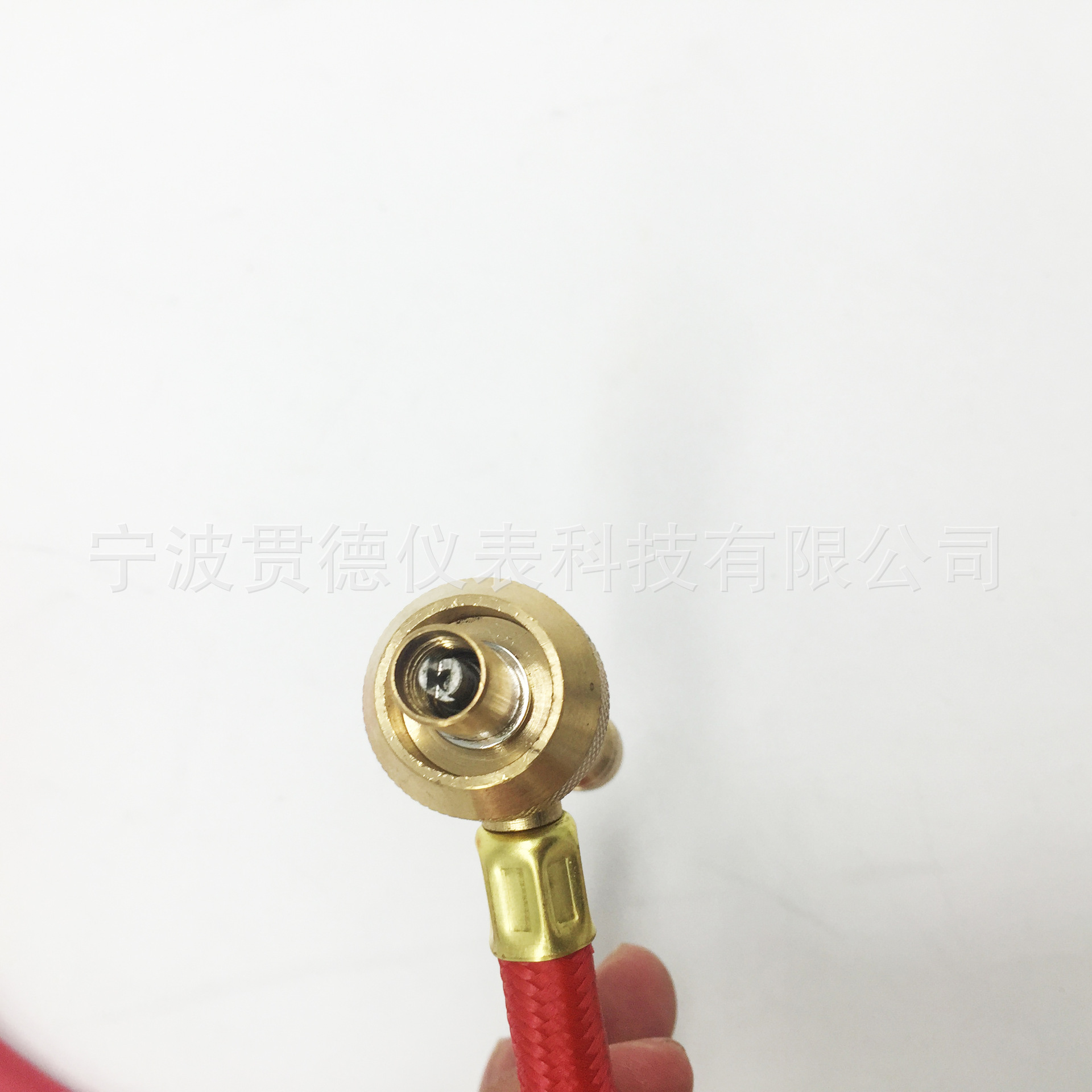 Tire Pressure Gauge with Leather Tube Mechanical Tire Pressure Gauge Tire Pressure Detection with Decompression