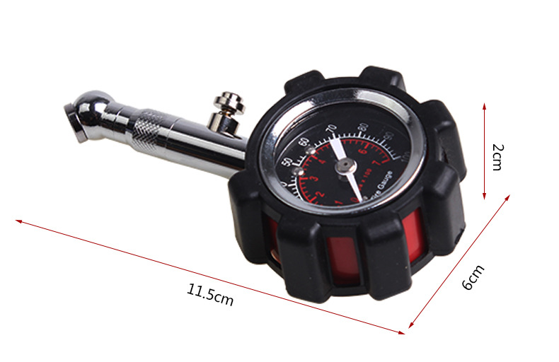 Tire Pressure Gauge Tire Pressure Gauge Mechanical Tire Pressure Gauge Tire Pressure Gauge with Reset Function PC6233