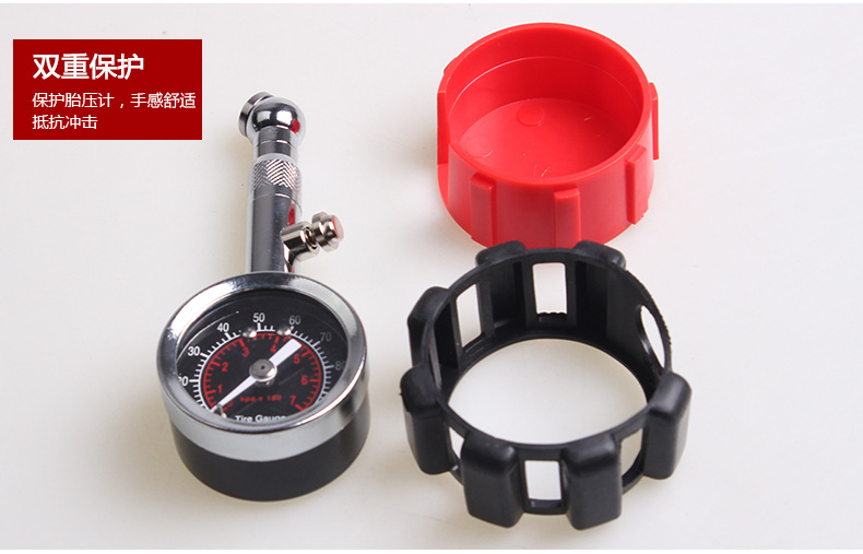 Tire Pressure Gauge Tire Pressure Gauge Mechanical Tire Pressure Gauge Tire Pressure Gauge with Reset Function PC6233