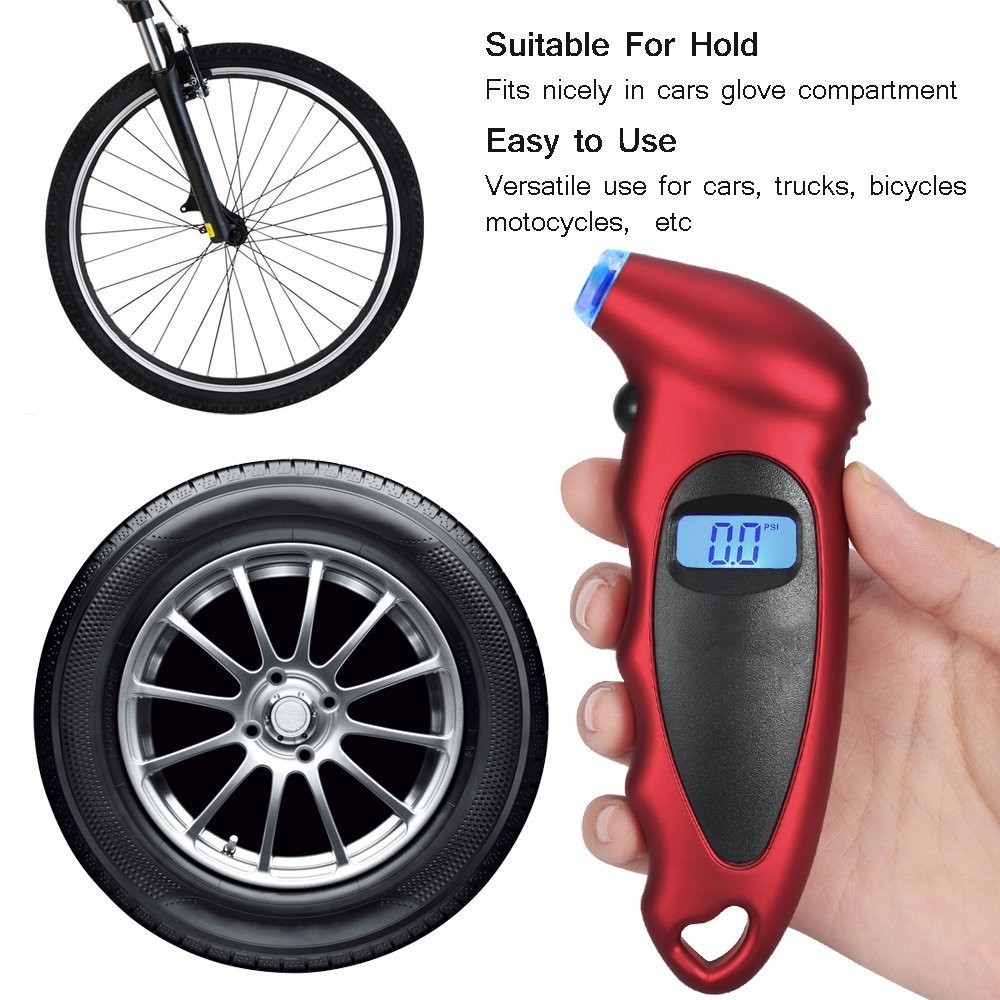High-Precision Electronic Digital Tire Pressure Gauge Tire Pressure Gauge Car Tire Pressure Gauge Air Pressure Detector
