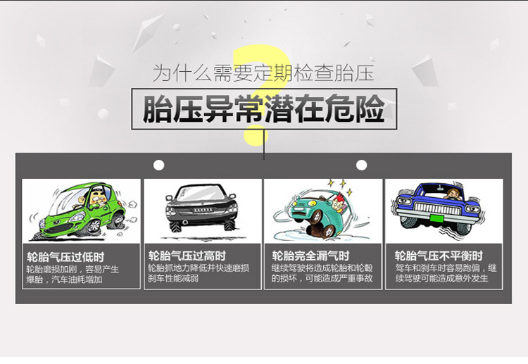 Tire Pressure Gauge Air Pressure Gauge Tire Pressure Monitor Tire Pressure Gauge Car Tire Pressure Tester Detector
