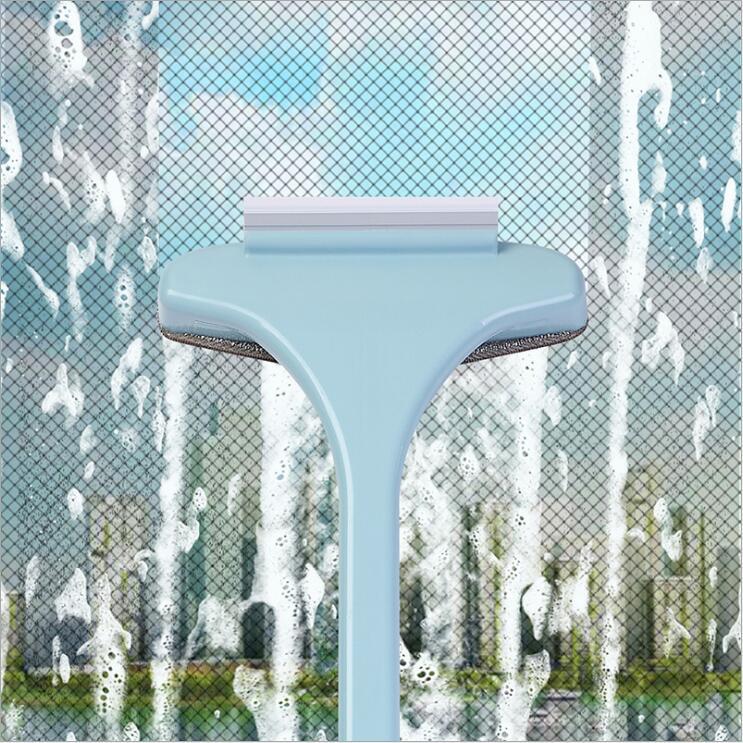 Free Removable Washable Car Window Shade Cleaning Brush Two-In-One Glass Wiper Dust Removal And Decontamination Brush Glass Window Cleaning Cleaning Gadget