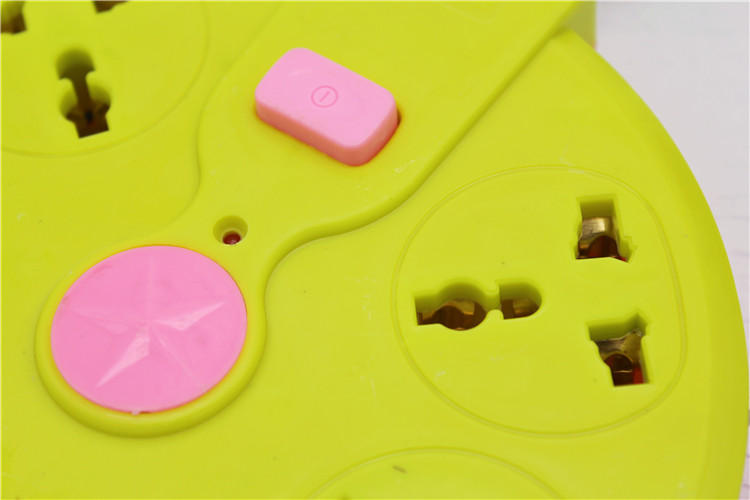 Electric socket board circular plug plastic mobile terminal board all three hole socket wholesale yiwu daily necessities