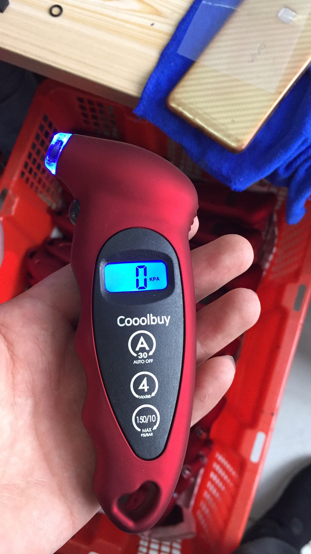 Gauge Car HighPrecision Tire Digital Tire Pressure Gauge Digital Tire Pressure Gauge Multifunctional Tire Pressure Gauge