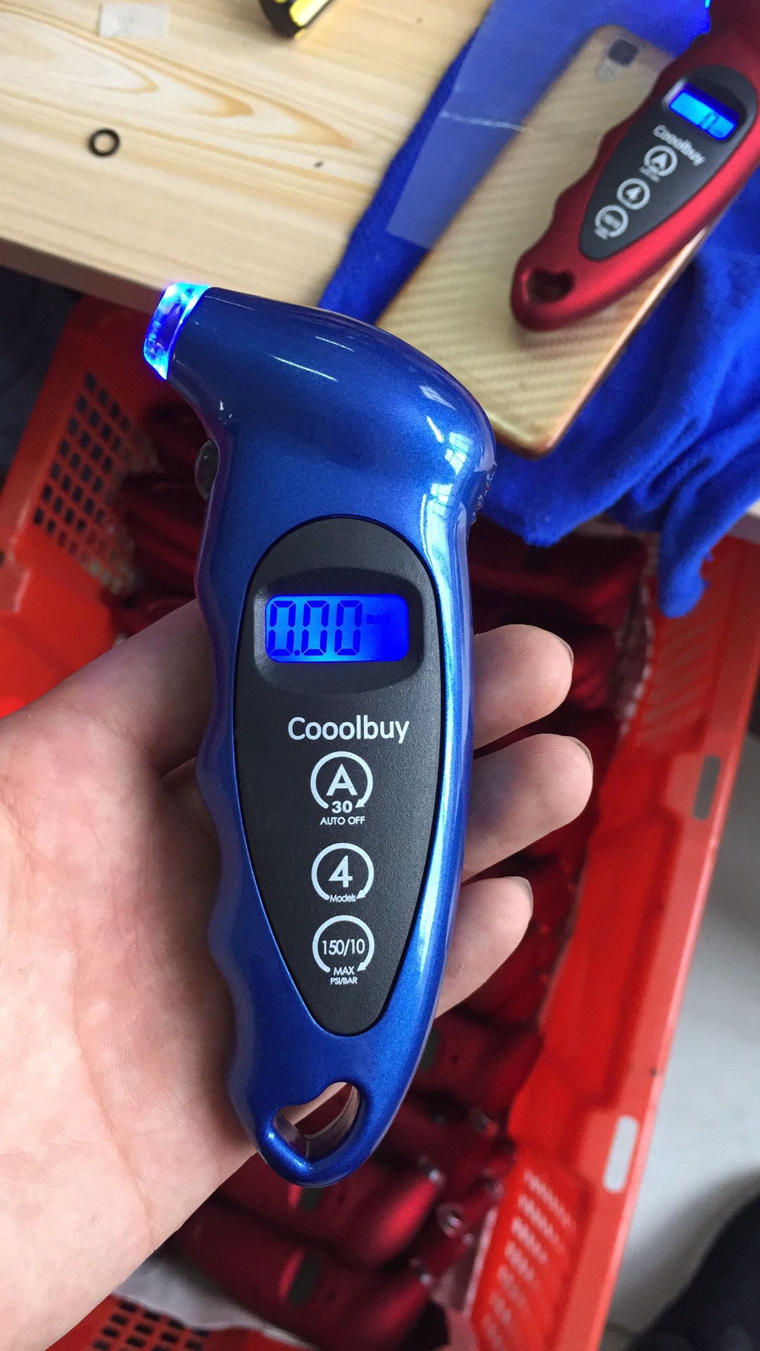 Gauge Car HighPrecision Tire Digital Tire Pressure Gauge Digital Tire Pressure Gauge Multifunctional Tire Pressure Gauge