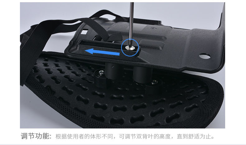Summer comfortable bamboo office waist pad Cushion for leaning on of bamboo waist by motor car waist by the office