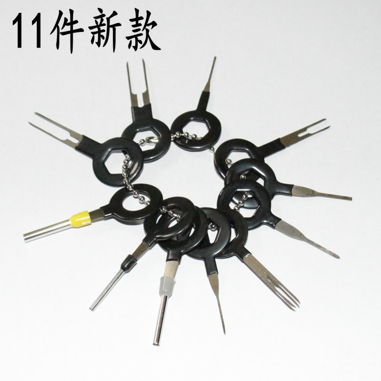 36 Pieces Automobile Plug Terminal Take out Tool Terminal Needle-Return Machine Teasing Needle Wiring Harness Terminal Teasing Needle Needle-Return Machine
