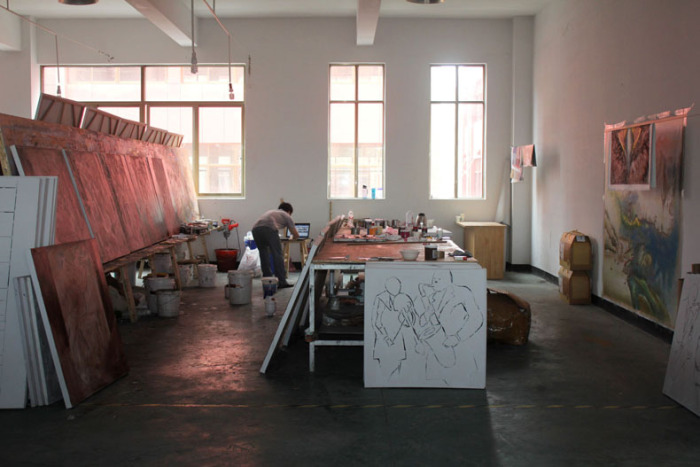 "Factory direct" wholesale supply 100x100 Terminal landscape pure hand-painted oil painting